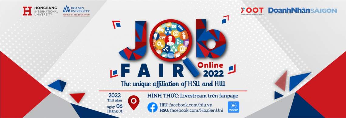 Job Fair Online 2022 – The affiliation of HSU and HIU